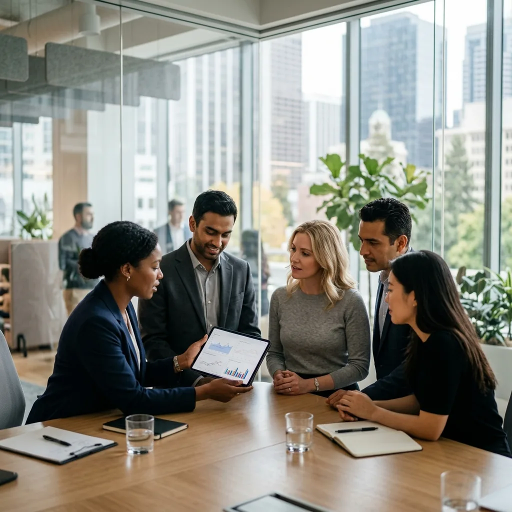 AI in Enterprise - Futuristic Technology